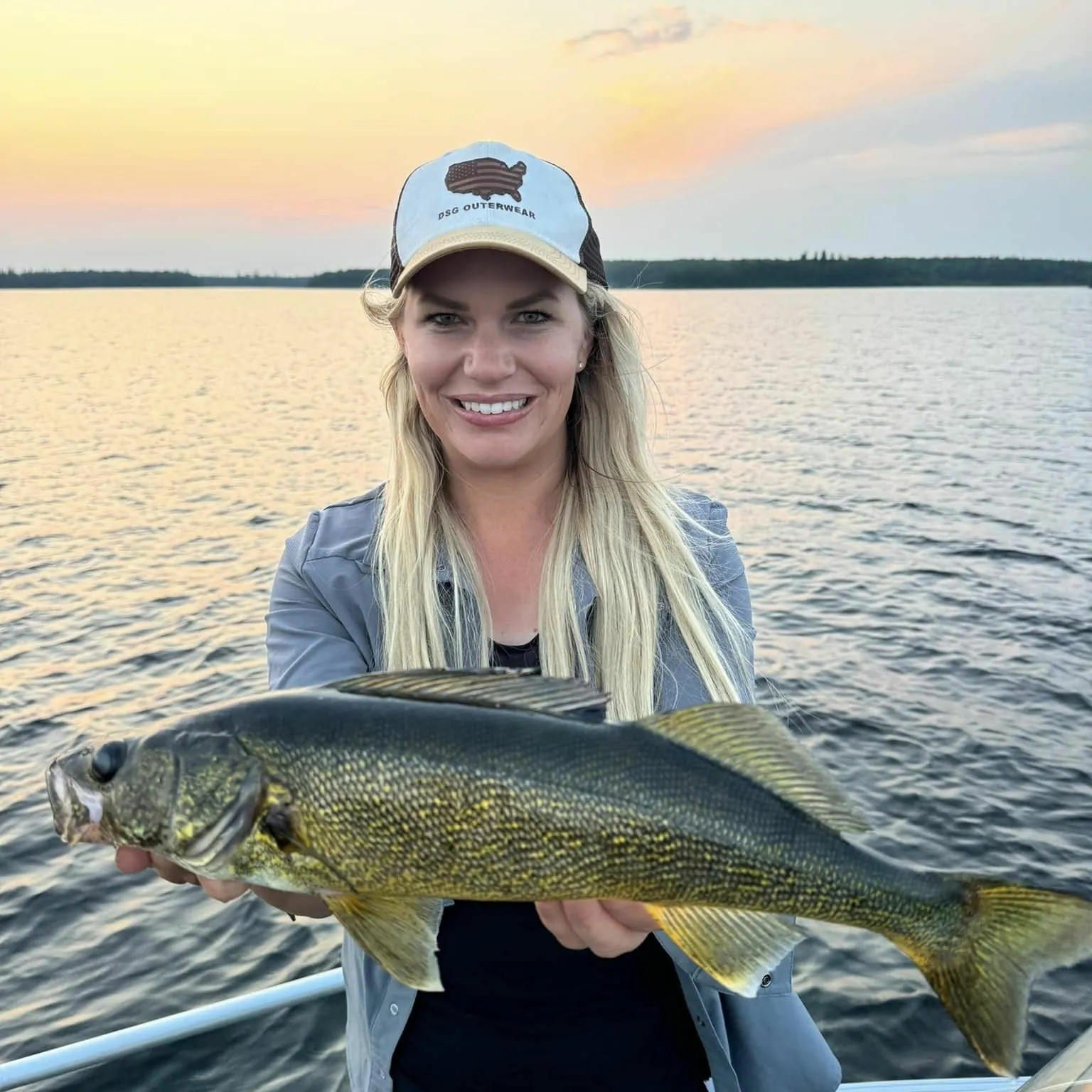walleye fishing lake st. Joseph northwestern Ontario