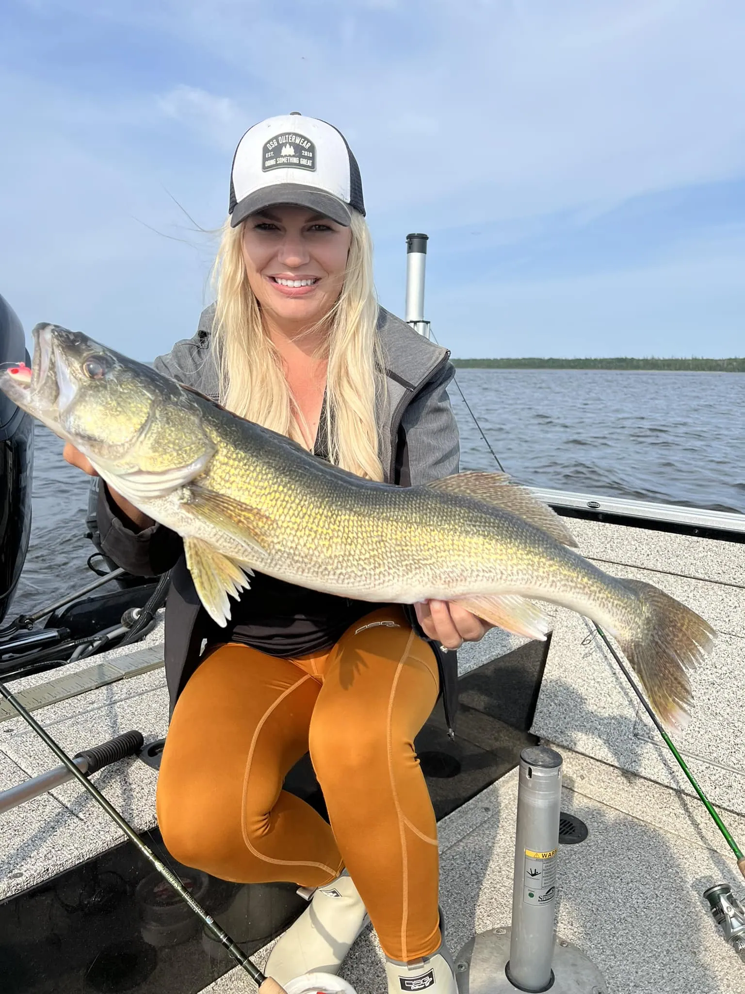 Trophy Walleye Fishing in Hecla, Manitoba